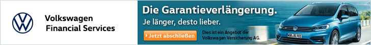 Werbebanner zur Garantieverlängerung