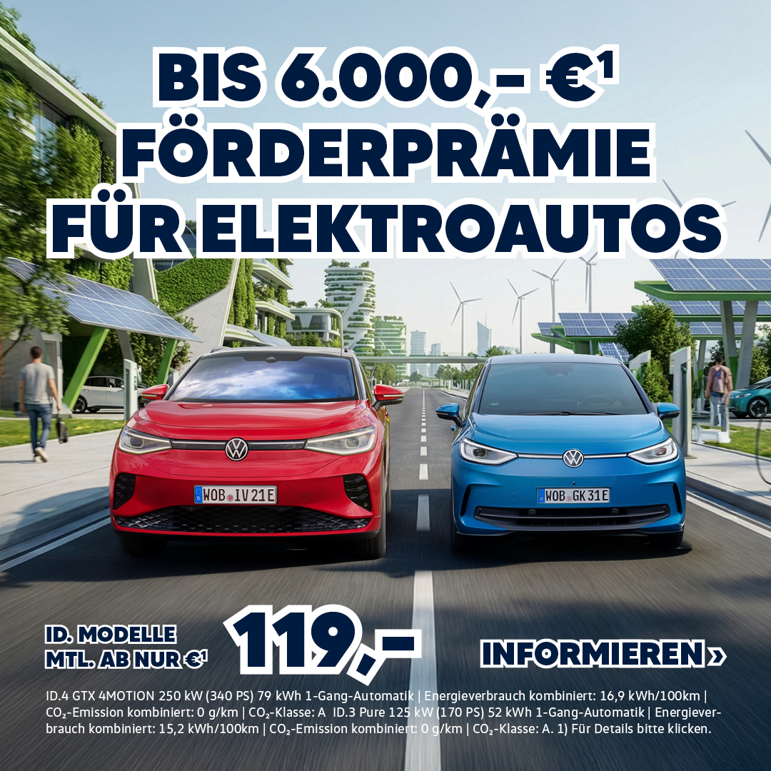 BEITRAG VW Elektro Förderprämie