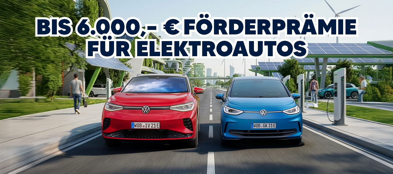 HEADER DESKTOP VW Elektro Förderprämie
